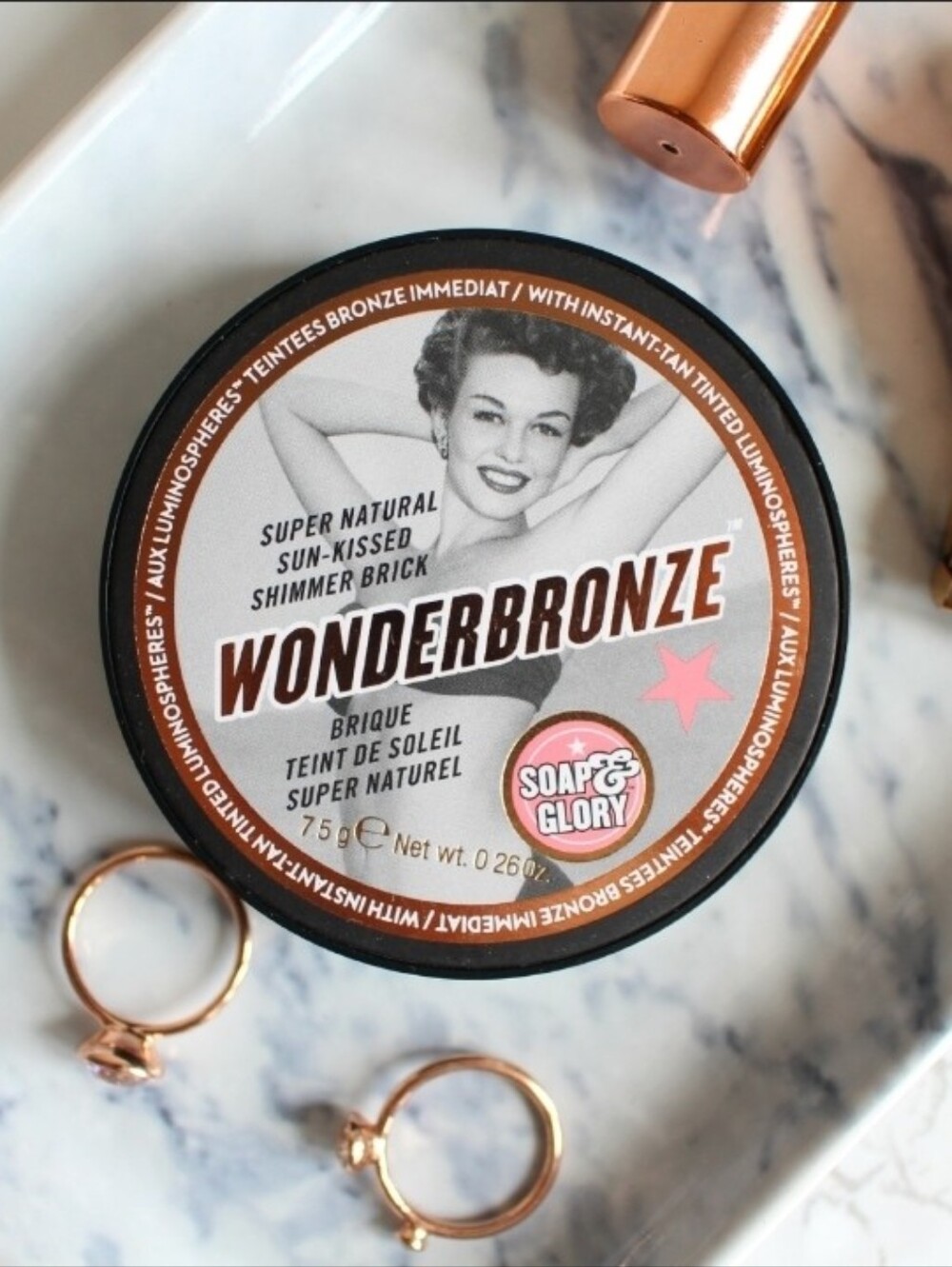 Lot Of 3: Soap & Glory Wonderbronze Shimmer Brick